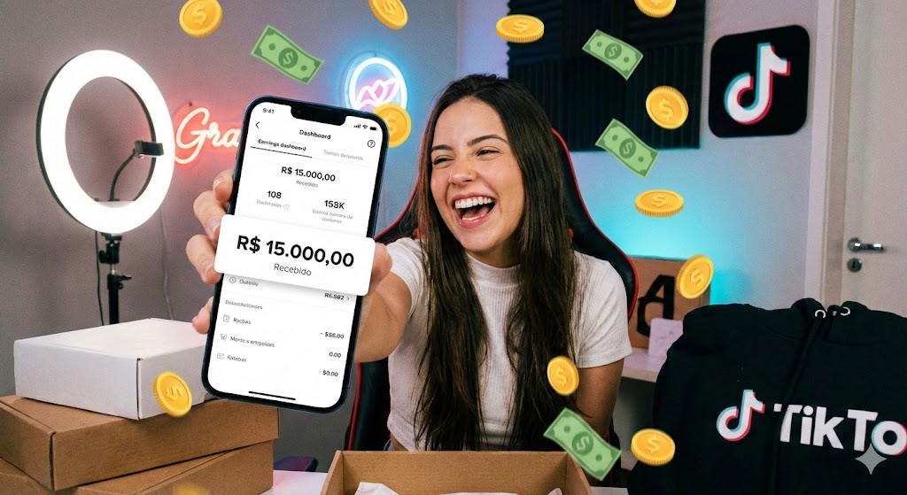 Ganhar Dinheiro no TikTok em 2026